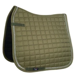 HKM Zadeldekje Hayley VZ Olijfgroen Full