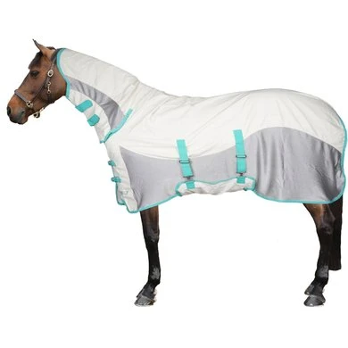 Tempest Original By Shires Vliegendeken Met Mesh Wit Geruit 4 Tempest Original By Shires Vliegendeken Met Mesh Wit Geruit - Afbeelding 2
