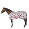 HKM Vliegendeken Ladybug Wit/Rood -Goedkope Paard Liefde Winkel 44801593.508d36