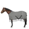 HKM Vliegendeken Fringes Zilver/Grijs -Goedkope Paard Liefde Winkel 44802311.09faab