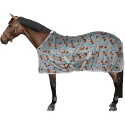 HKM Vliegendeken Butterfly Lichtgrijs -Goedkope Paard Liefde Winkel 44934208.643fe9