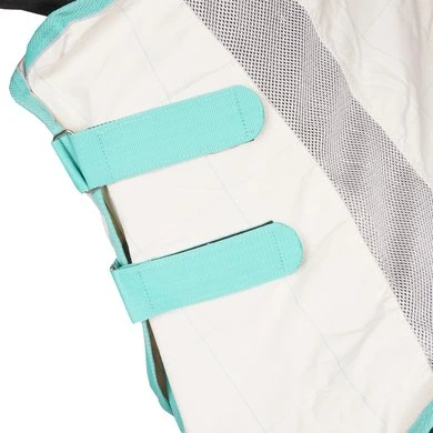 Tempest Original By Shires Vliegendeken Met Mesh Wit Geruit 6 Tempest Original By Shires Vliegendeken Met Mesh Wit Geruit - Afbeelding 4