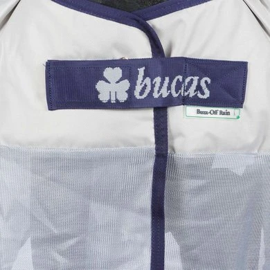 Bucas Buzz-Off Rain & Neck Zilver/Blauw 145/198 6 Bucas Buzz-Off Rain & Neck Zilver/Blauw 145/198 - Afbeelding 4