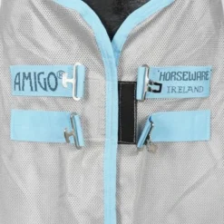 Amigo Eco Bug Buster Silver/Sky Blue -Goedkope Paard Liefde Winkel agradi 44937511 2.21c593