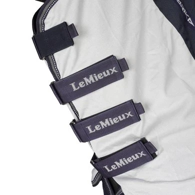 LeMieux Vliegendeken Arika Shower-Tek Navy/Grijs Dots 7 LeMieux Vliegendeken Arika Shower-Tek Navy/Grijs Dots - Afbeelding 5