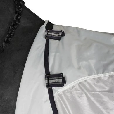 LeMieux Vliegendeken Arika Shower-Tek Navy/Grijs Dots 9 LeMieux Vliegendeken Arika Shower-Tek Navy/Grijs Dots - Afbeelding 7