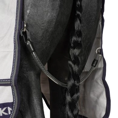 LeMieux Vliegendeken Arika Shower-Tek Navy/Grijs Dots 12 LeMieux Vliegendeken Arika Shower-Tek Navy/Grijs Dots - Afbeelding 10