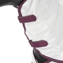 Weatherbeeta Comfitec Essential Mesh II Combo Neck Wit/Maroon/Grijs -Goedkope Paard Liefde Winkel agradi 44946961 3.621be9