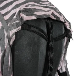 HKM Vliegendeken Zebra Met Hals Roze/Grijs -Goedkope Paard Liefde Winkel agradi 44962046 8.b235eb