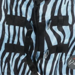 HKM Vliegendeken Zebra Met Hals Aqua/Zwart -Goedkope Paard Liefde Winkel agradi 44962058 2.395ad6