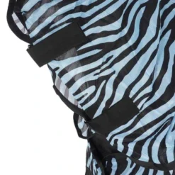 HKM Vliegendeken Zebra Met Hals Aqua/Zwart -Goedkope Paard Liefde Winkel agradi 44962058 3.3ec6fd