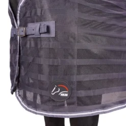 HKM Vliegendeken Donkerblauw/Grijs -Goedkope Paard Liefde Winkel agradi 44987061 2.30994b