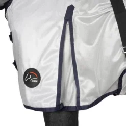 HKM Vliegendeken Lyon Met Halsdeel Zilver -Goedkope Paard Liefde Winkel agradi 44987083 4.f3419f