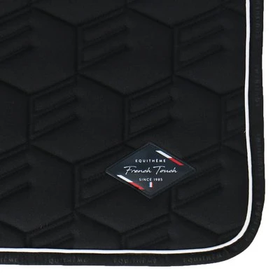 EQUITHÈME Zadeldekje French Touch Veelzijdig Zwart 8 EQUITHÈME Zadeldekje French Touch Veelzijdig Zwart - Afbeelding 6