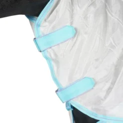 Weatherbeeta Comfitec Essential Mesh II Combo Neck Wit/Lichtblauw/Paars -Goedkope Paard Liefde Winkel agradi 45075876 3.e061ef