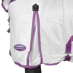 Weatherbeeta Comfitec Airflow II Combo Neck Wit/Lichtblauw/Paars -Goedkope Paard Liefde Winkel agradi 45075881 6.8ab1f9