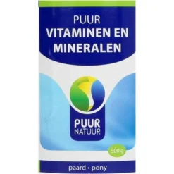 Puur Natuur Vita-min / Vitaminen Mineralen Paard/Pony 500g -Goedkope Paard Liefde Winkel agradi a1146360 3.e35433
