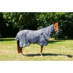 Harry's Horse Vliegendeken Zwart Losse Hals Zebra -Goedkope Paard Liefde Winkel agradi harry lossehals 0302.6bb6e4