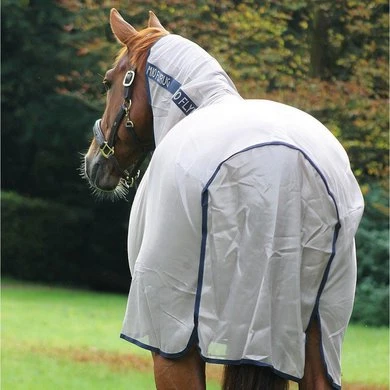 Mio Pony Fly Rug Bronze/Navy 4 Mio Pony Fly Rug Bronze/Navy - Afbeelding 2