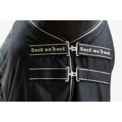 Back On Track Vliegendeken Sienna Zwart -Goedkope Paard Liefde Winkel bot 2188 sienna cooler rug detail 02.107639