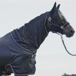 Eskadron Vliegendeken Platinum Pure Afneembare Hals Navy -Goedkope Paard Liefde Winkel eskadron esk 0123 kam 135031 376 380.651d75