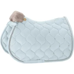 Eskadron Platinum Veelzijdigheidszadeldekje Velvet Crystal Powder Blue Full
