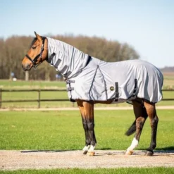 HB Vliegendekens Met Halsstuk Grijs