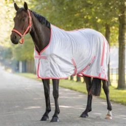 HKM Vliegendeken Classic Polo Wit -Goedkope Paard Liefde Winkel hkm 13179 1200 2.7cc383