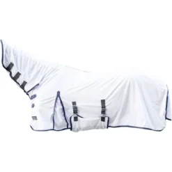 HKM Vliegendeken Lyon Met Halsdeel Wit -Goedkope Paard Liefde Winkel hkm 7076 1200.d54669