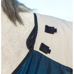 Rambo Summer Series Turnout 0g Navy/Grey -Goedkope Paard Liefde Winkel hw aaatks bj00 rambo summer series turnout liner hood loops 600x620.2b17da