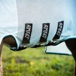 Amigo Bug Rug Petite Azure Blue/Zwart -Goedkope Paard Liefde Winkel hw aorb60 ddkw 4.d7ac25