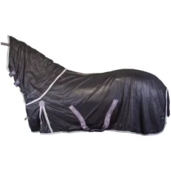 Imperial Riding Vliegendeken Afneembare Hals Imperial Riding Basic Zwart 105/155