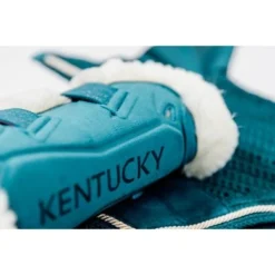 Kentucky Horsewear Kentucky Peesbeschermers Bamboo Elastic Velvet Vegan Bont Emerald -Goedkope Paard Liefde Winkel kentucky 179a4846.8665b6
