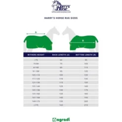 Harry's Horse Vliegendeken STOUT! Teal Grijs 85/115 -Goedkope Paard Liefde Winkel maattabel rugsizes harryshorse.7b339e 1