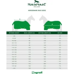 Rambo Summer Series Turnout 0g Navy/Grey -Goedkope Paard Liefde Winkel maattabellen rugsizes horseware.f579b0 1