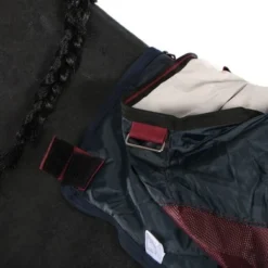 Rambo Summer Series Turnout 0g Grey/Burgundy -Goedkope Paard Liefde Winkel productagradi 445997661 9.4825e7