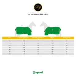 HB Vliegendekens Met Halsstuk Grijs -Goedkope Paard Liefde Winkel rugsizes hbruitershop.f78213 1