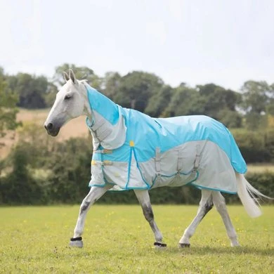 Shires Vliegendeken Highlander Plus Waterproof Blauw 3 Shires Vliegendeken Highlander Plus Waterproof Blauw
