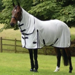 WeatherBeeta Vliegendeken Comfitec Essential Mesh Neck Wit/Paars/Zwart -Goedkope Paard Liefde Winkel weatherbeeta 805005 stand1.7267e8