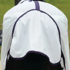 WeatherBeeta Vliegendeken Comfitec Essential Mesh Neck Wit/Paars/Zwart -Goedkope Paard Liefde Winkel weatherbeeta essential mesh large tail flap.85fe2a