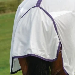 WeatherBeeta Vliegendeken Comfitec Essential Mesh Neck Wit/Paars/Zwart -Goedkope Paard Liefde Winkel weatherbeeta essential mesh large tail flap2.d637b9