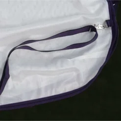 WeatherBeeta Vliegendeken Comfitec Essential Mesh Neck Wit/Paars/Zwart -Goedkope Paard Liefde Winkel weatherbeeta mesh removable adjustable leg straps.6a7a03