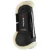 Zandona Peesbeschermers Action Techno-Fur Zwart -Goedkope Paard Liefde Winkel zandona e2141 action techno fur tendon front black 1.246d52